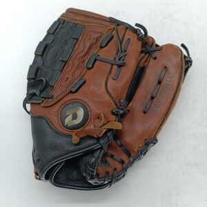 Demarini Helix 13" Softball Glove A2455 RHT Brown Black Leather Fielding Mitt a7